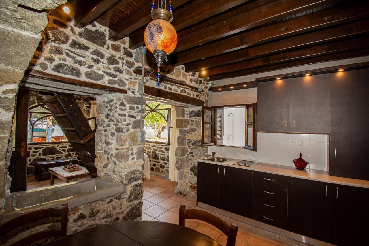 Ferienwohnung Plousiadi΄S Stone House Skála Exterior foto