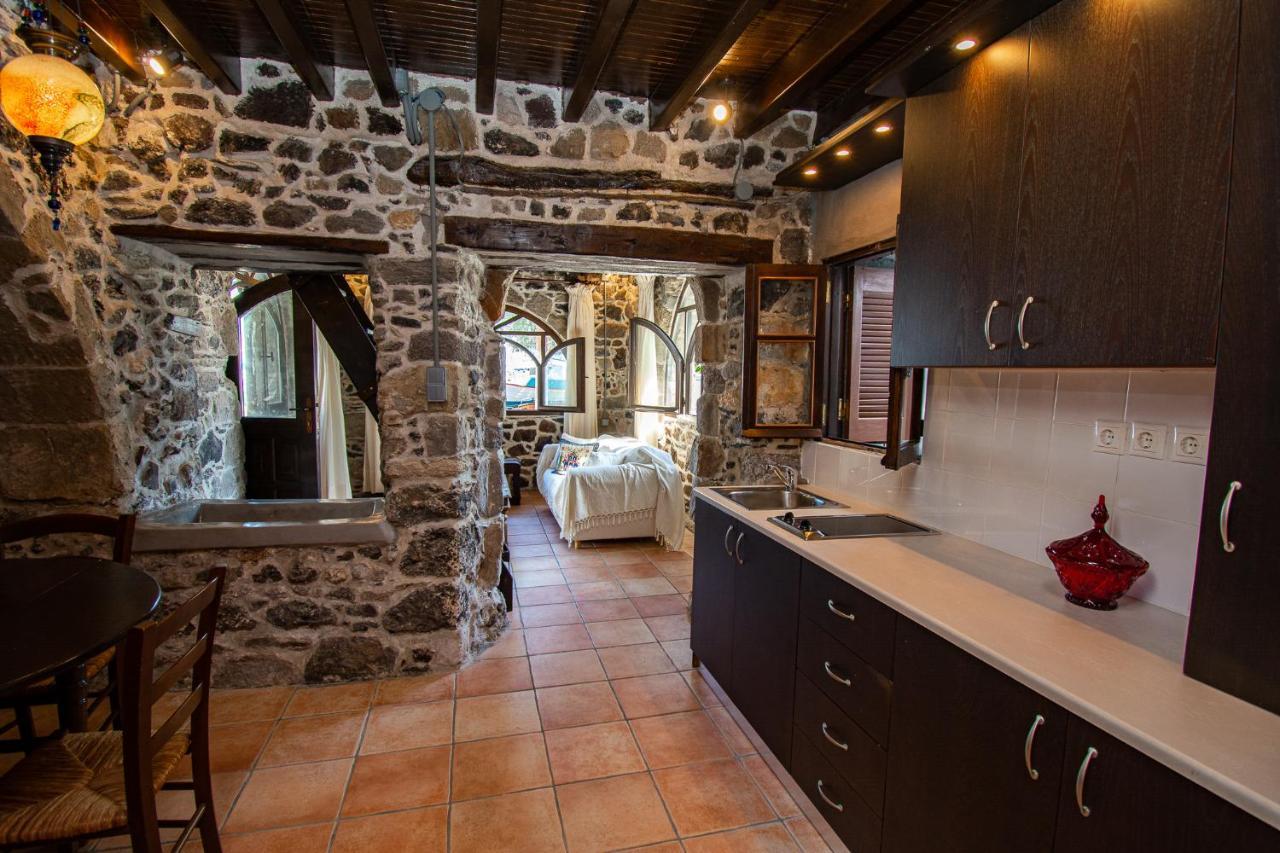 Ferienwohnung Plousiadi΄S Stone House Skála Exterior foto